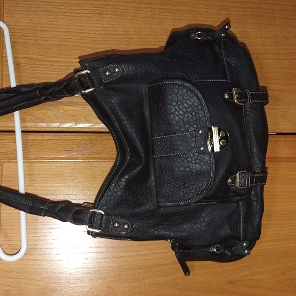 Rosetta Accessories - Black Rosetta purse